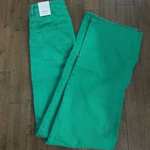 Zara Wide Leg High-Waisted Jeans